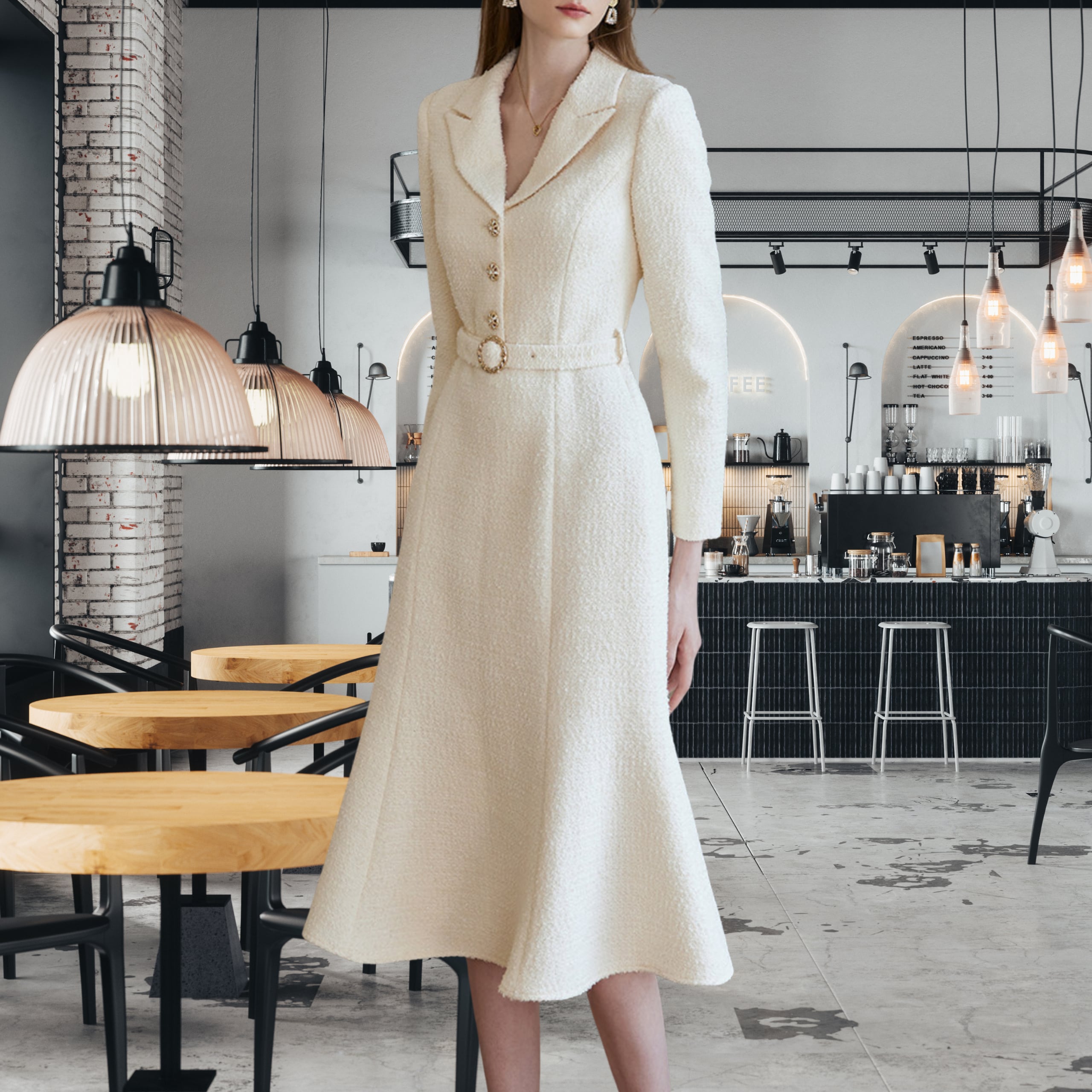 フレンチエレガンスワンピース A1180