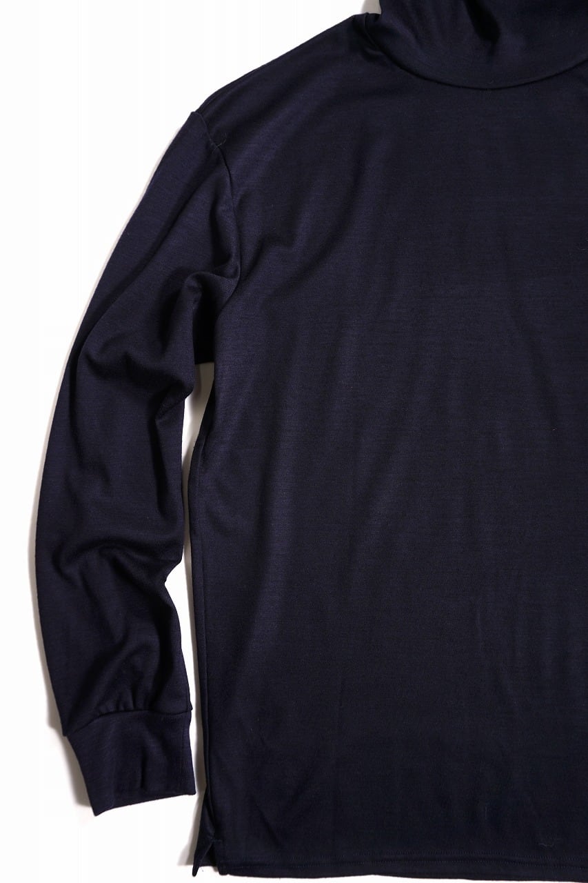 Super 120's Merino High Neck P/O