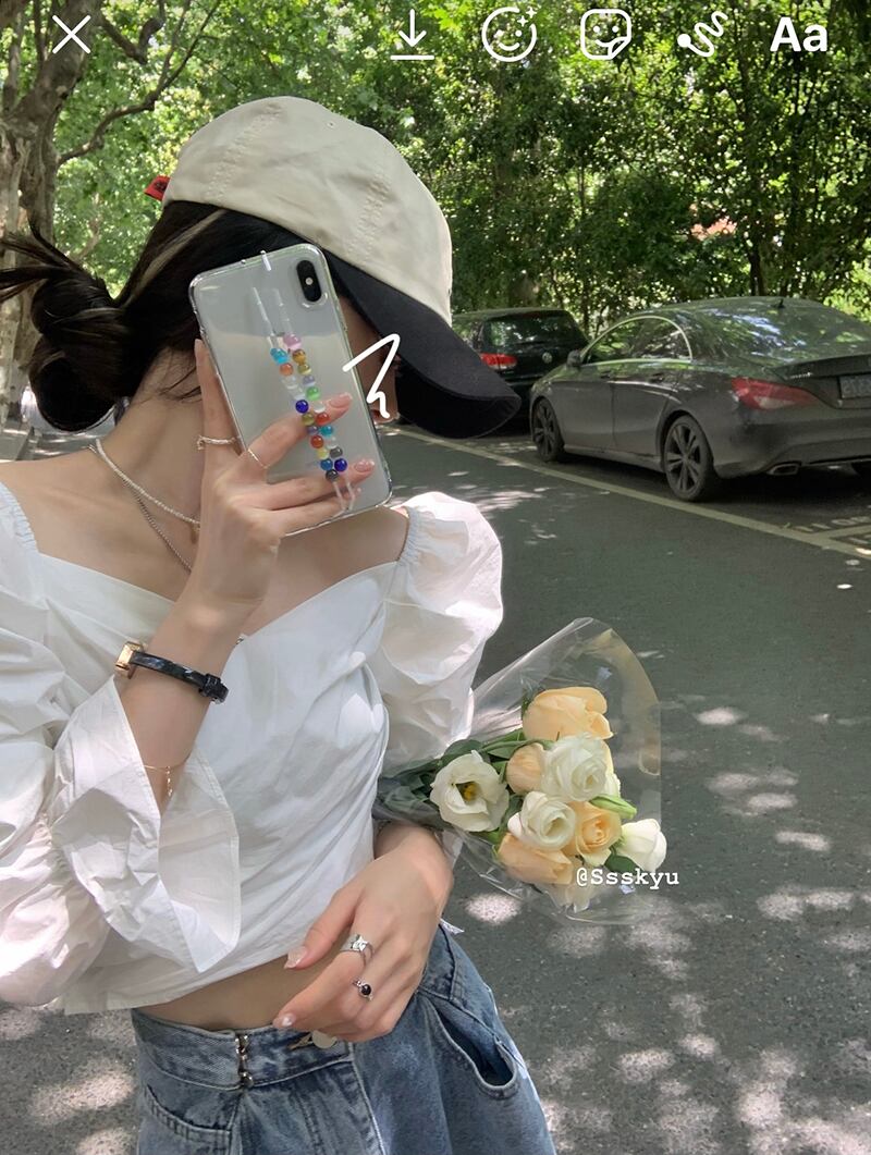 スタンダードスリーブシャツ サマーショートトップス レトロ 夏物 ブラックストロベリース42289061736