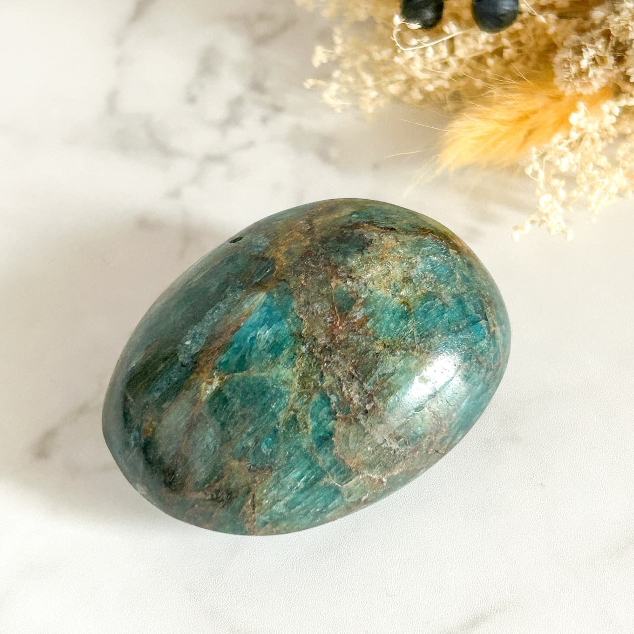 ブルーアパタイト パームストーン