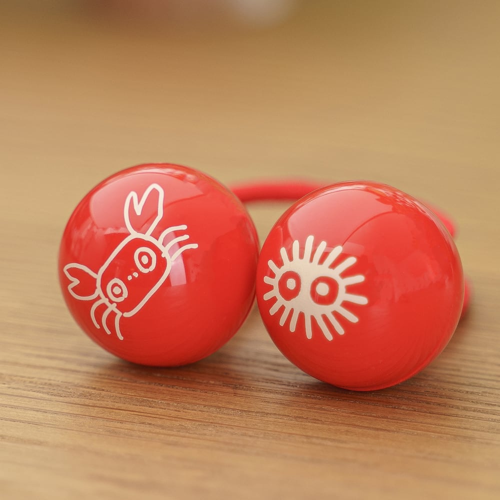 となりのトトロ メイちゃんのヘアゴム 2個セット（3481） | すすのこ