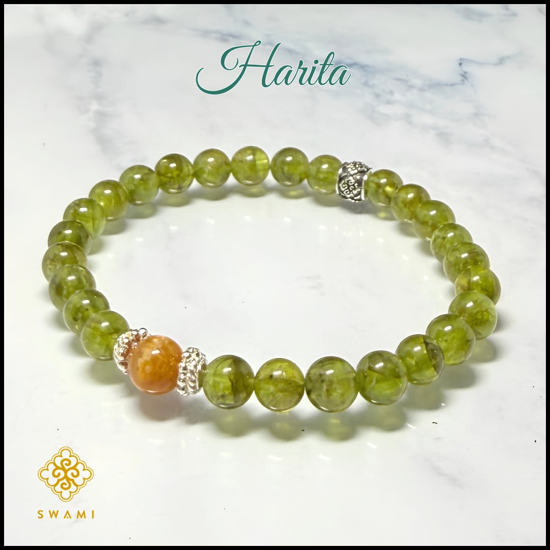 SWAMI スワミブレスレット ハリタ(HARITA)(1点物)