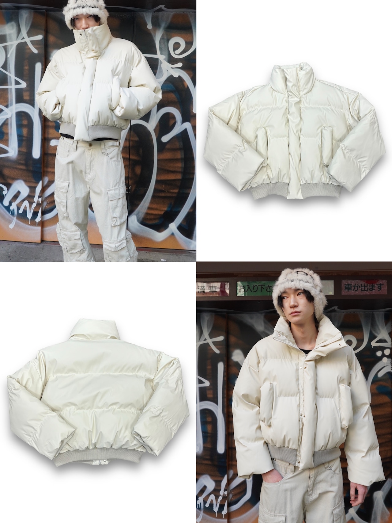 【PLANET STUDIO】solid down jacket