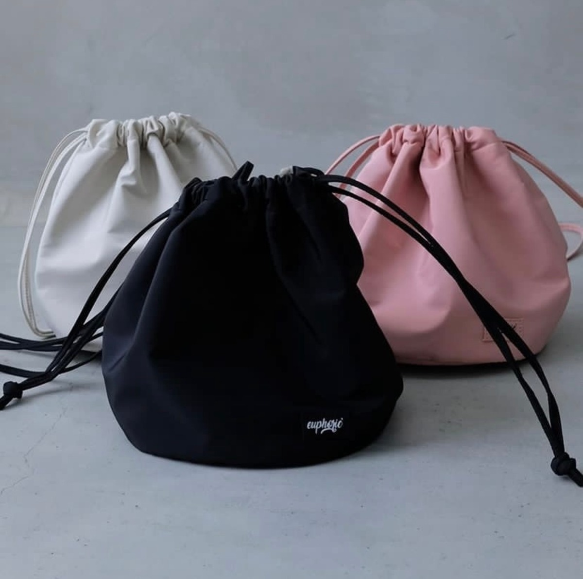 euphoric】Drowstring 2way Bag | saumurkyoto