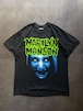 Marilyn Manson マリリンマンソン Tシャツ TULTEX L 両面プリント 黒