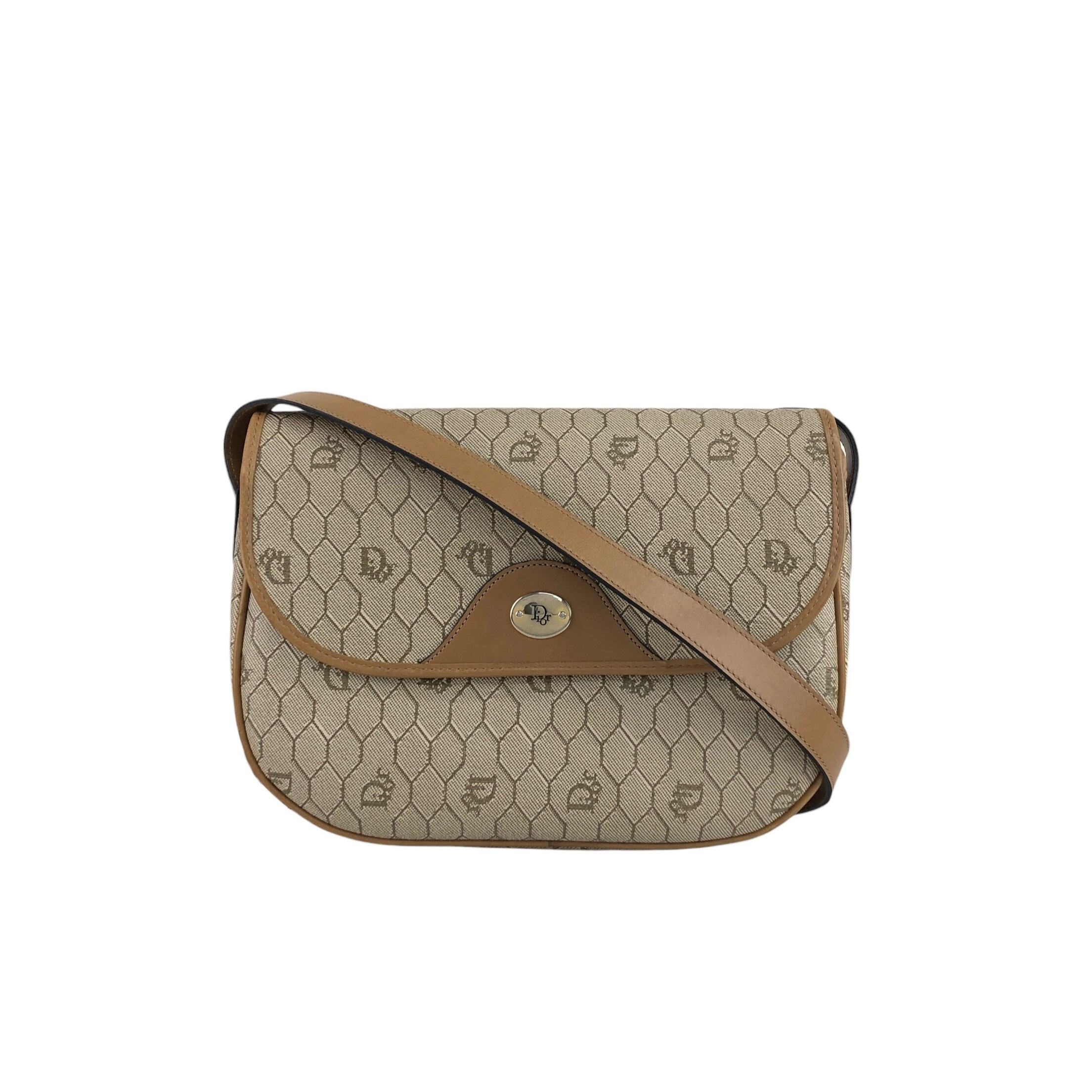 Christian Dior クリスチャン ディオール ハニカム柄 ショルダーバッグ