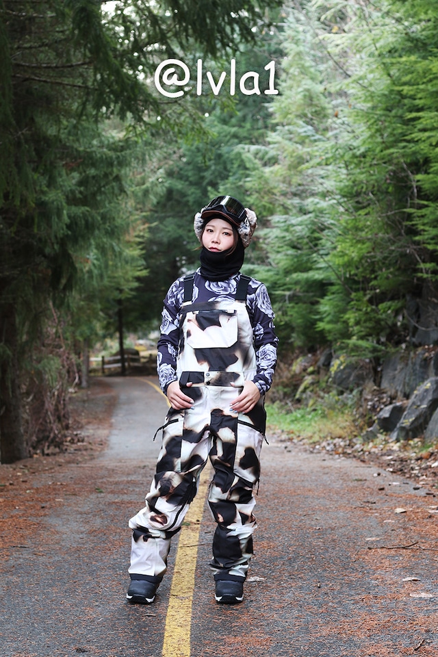 3L Shelter Bib Pant (20K) - Acetate-　ENDEAVOR