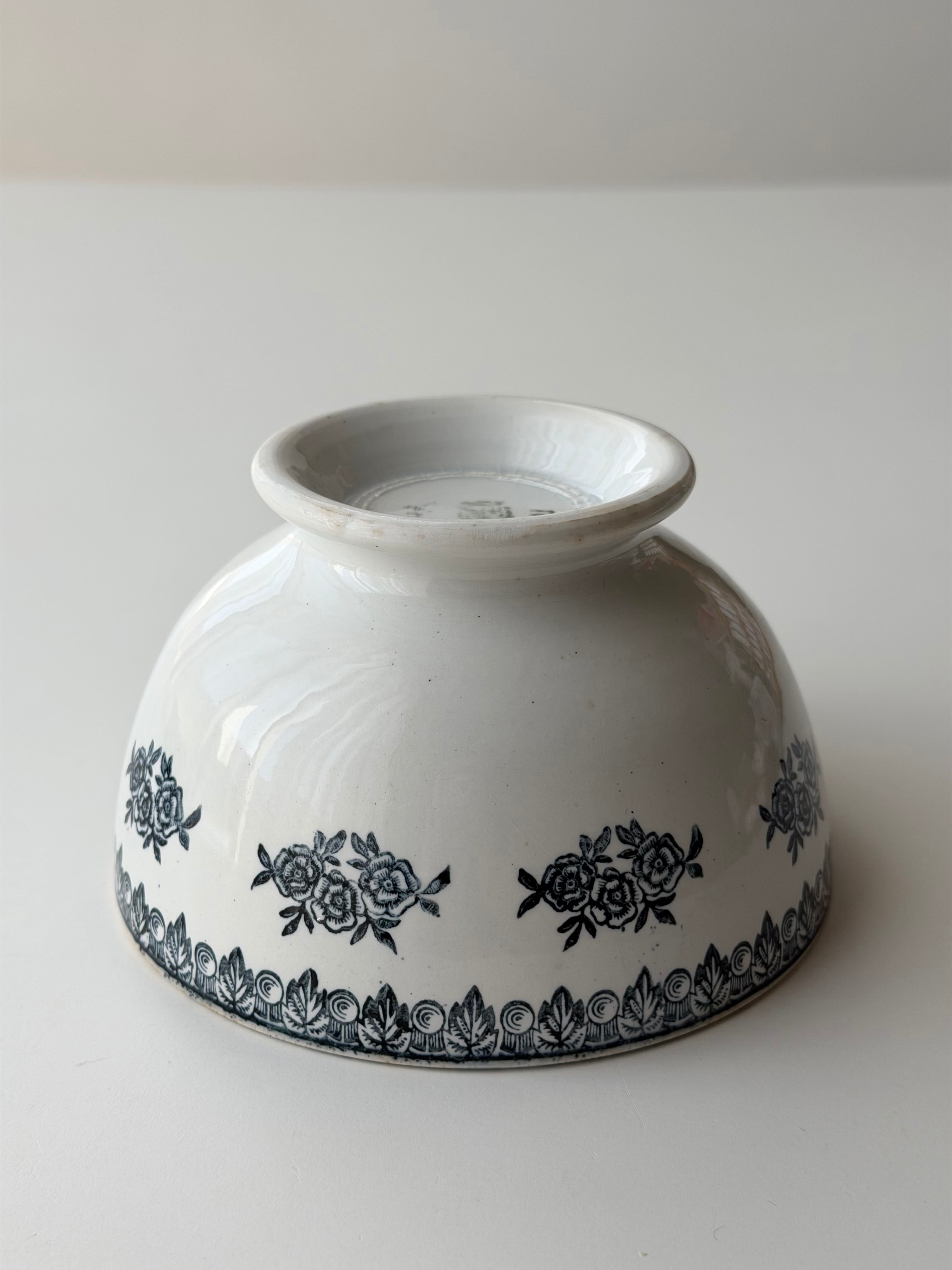 Saint amans サンタマン / お花のカフェオレボウル | VIRON antique