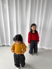 韓国子供服 / PEPPER / 26Autumn / スモーク ブラウス / 秋服 *XS~XL *