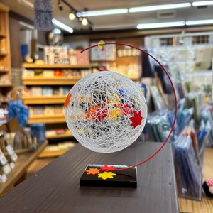 絹てまり 紅葉