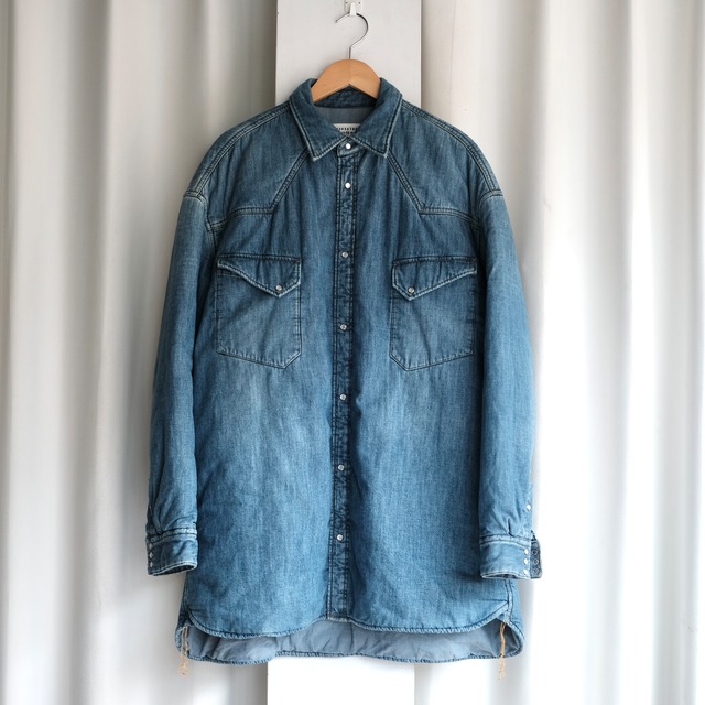 Maison Margiela 2019AW PADDING DENIM SHIRT JACKET