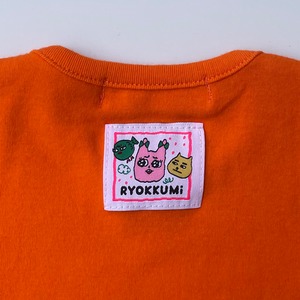 [受注生産] FACE SLIM T - Orange