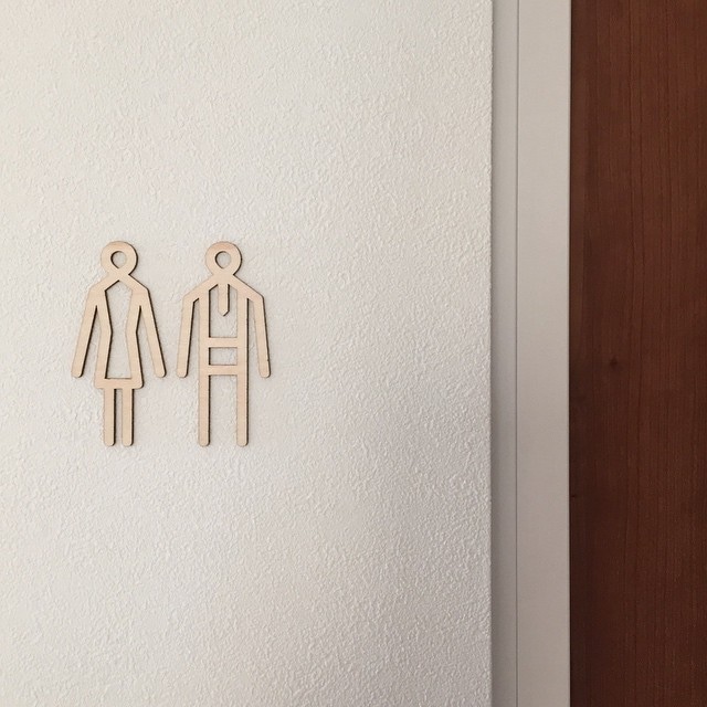 toilet sign / トイレサイン