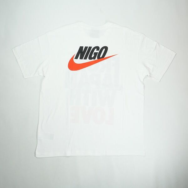 Size【XS】 NIKE ナイキ ×NIGO T-Shirt WHITE the Design Museum会場