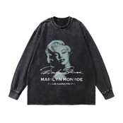 VINTAGE ストリート マリリン・モンロー Tシャツ T985