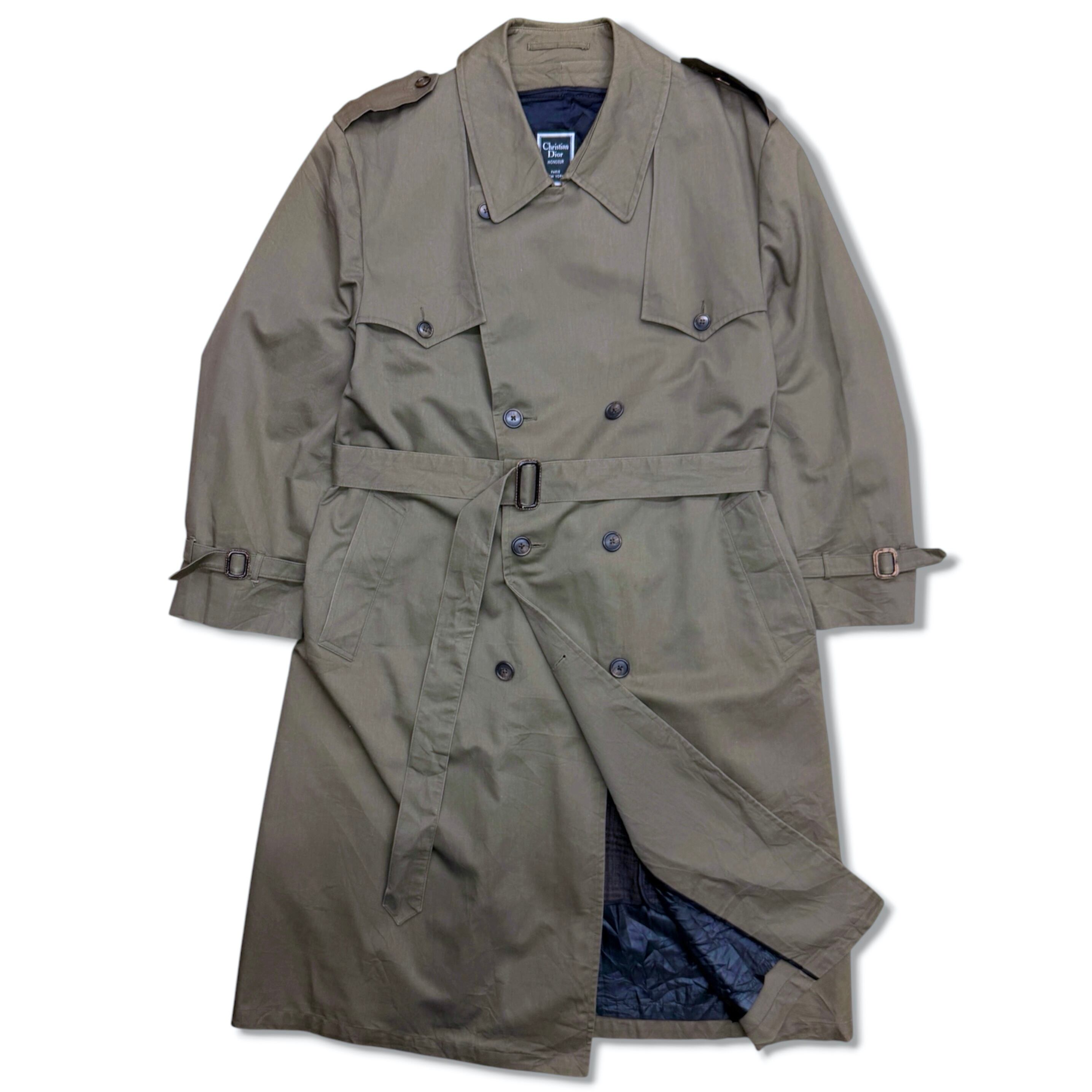 Christian Dior】trench coat クリスチャンディオール トレンチコート