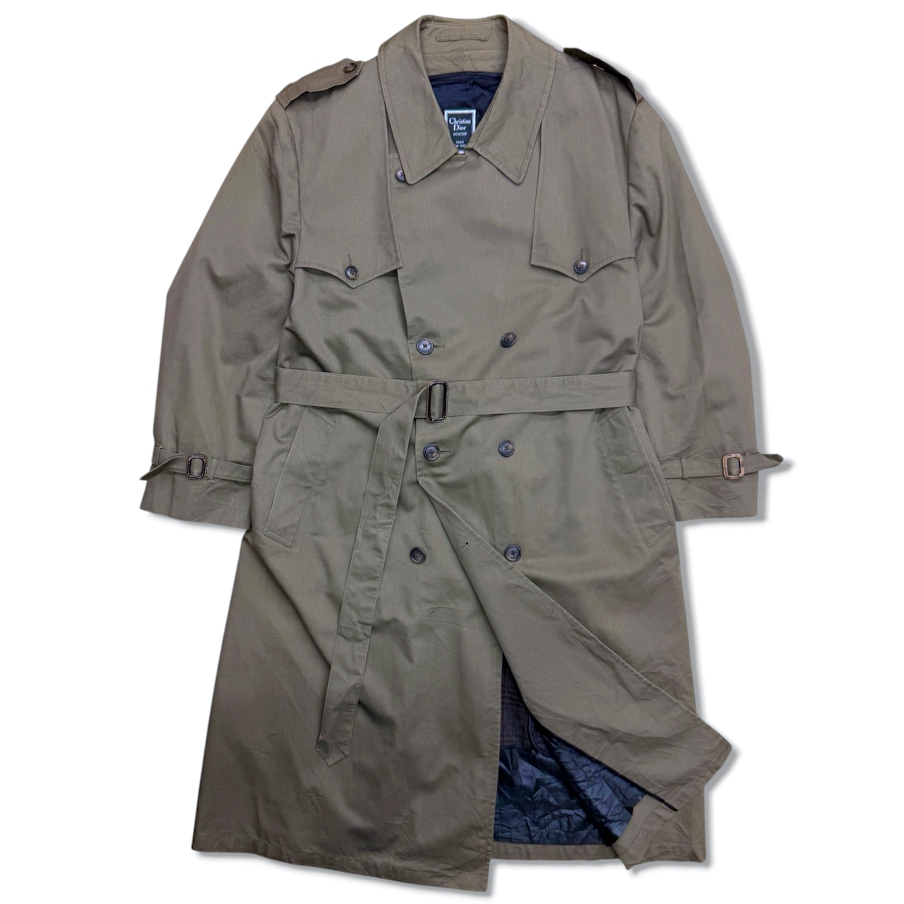 【Christian Dior】trench coat クリスチャンディオール トレンチコート