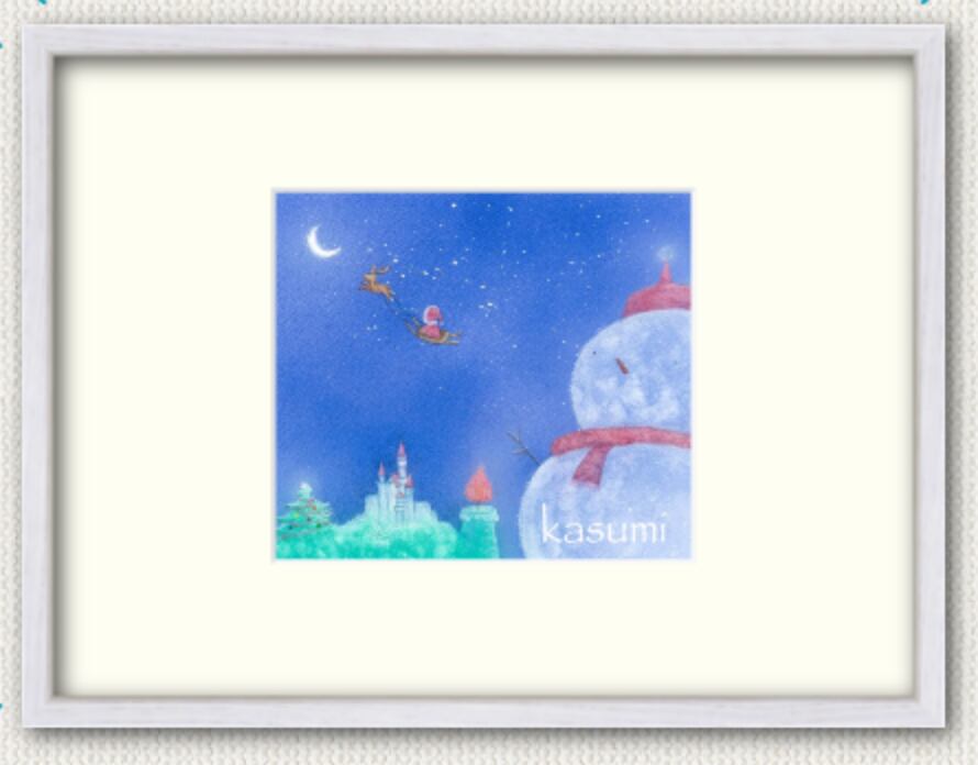 「冬」〜ジークレープリント〜