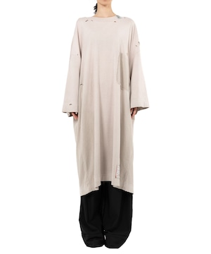 【25SS】Maison MIHARA YASUHIRO ミハラヤスヒロ / Sun Faded Like Huge T-shirt / ワンピース