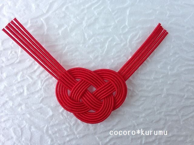 水引飾り-淡路結び-L | cocoro*kurumu