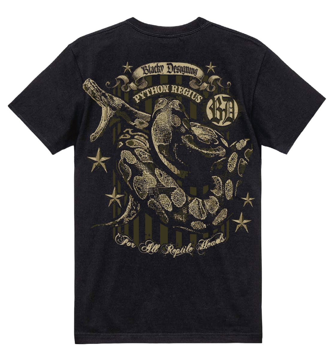 ボールパイソンTシャツ | Blacky Designing