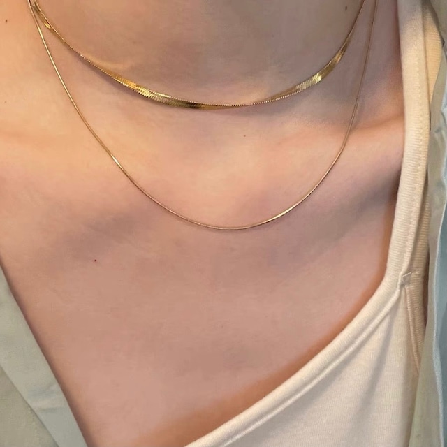 S925 simple necklace (N08)