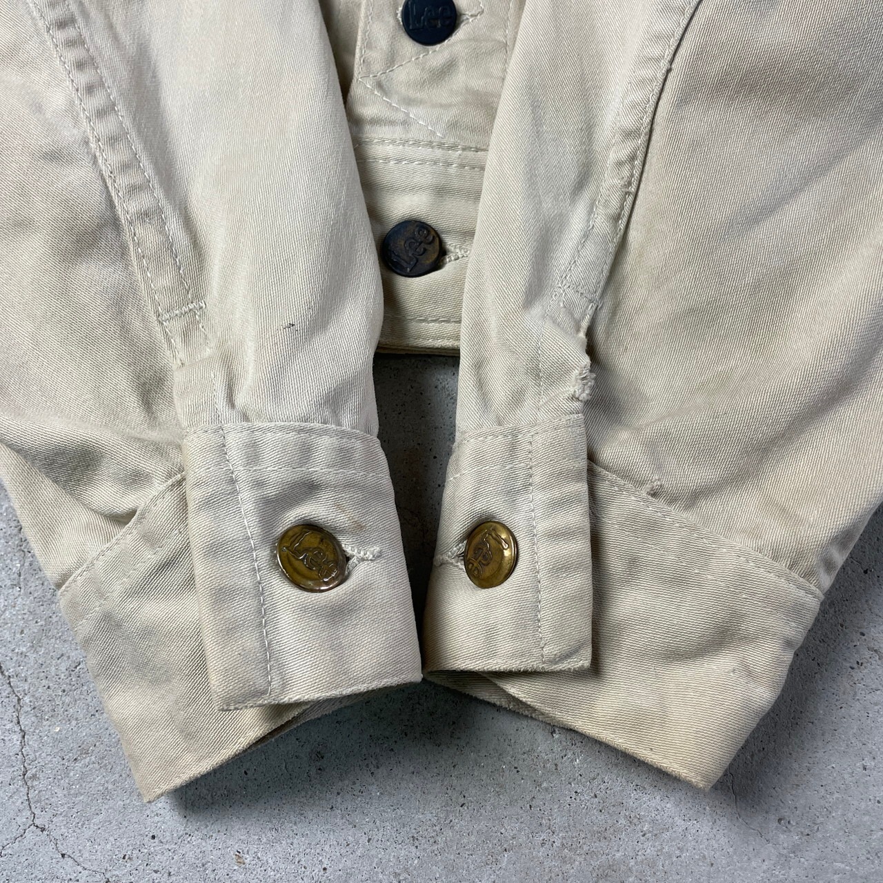 70年代 USA製 Lee リー WESTERNER ウエスターナー 100-J コットン 