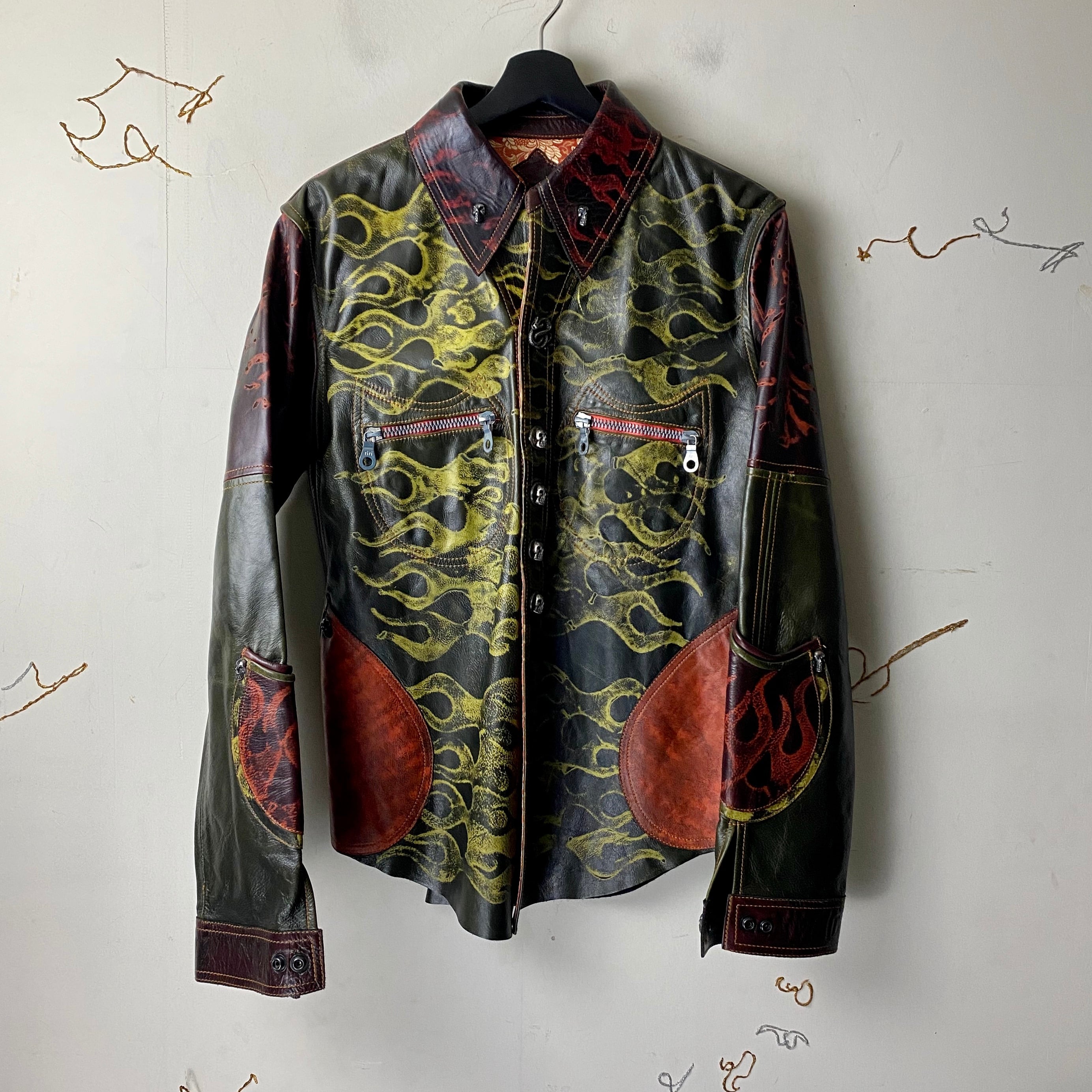 SKKIN U.S.A. craft leather jacket | NOIR ONLINE