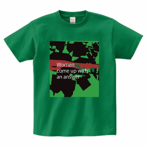 女性は答えを思い付く 01 tシャツ