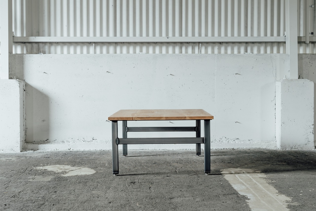 ローテーブル/オーク材/H LOW TABLE W1000mm/送料無料(北海道・沖縄・離島除く)
