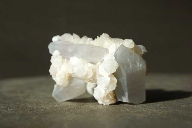 内モンゴル産クォーツ/カルサイト Quartz/Calcite 1556