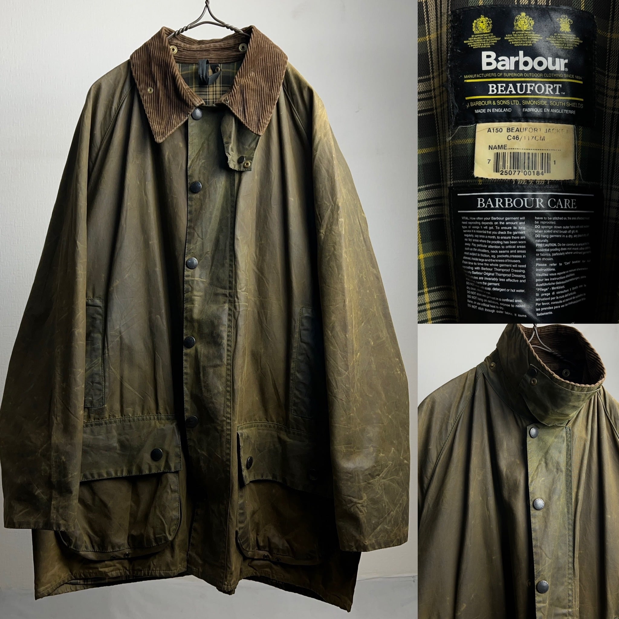 Barbour 90s オイルドジャケットファッション