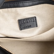 ロエベ パズル ホーボーバッグ ブラック レザー カーフスキン