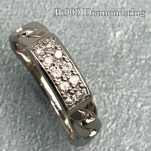 プラチナ900 ダイヤモンド リング / Pt900 Diamond ring 品番pr-9609