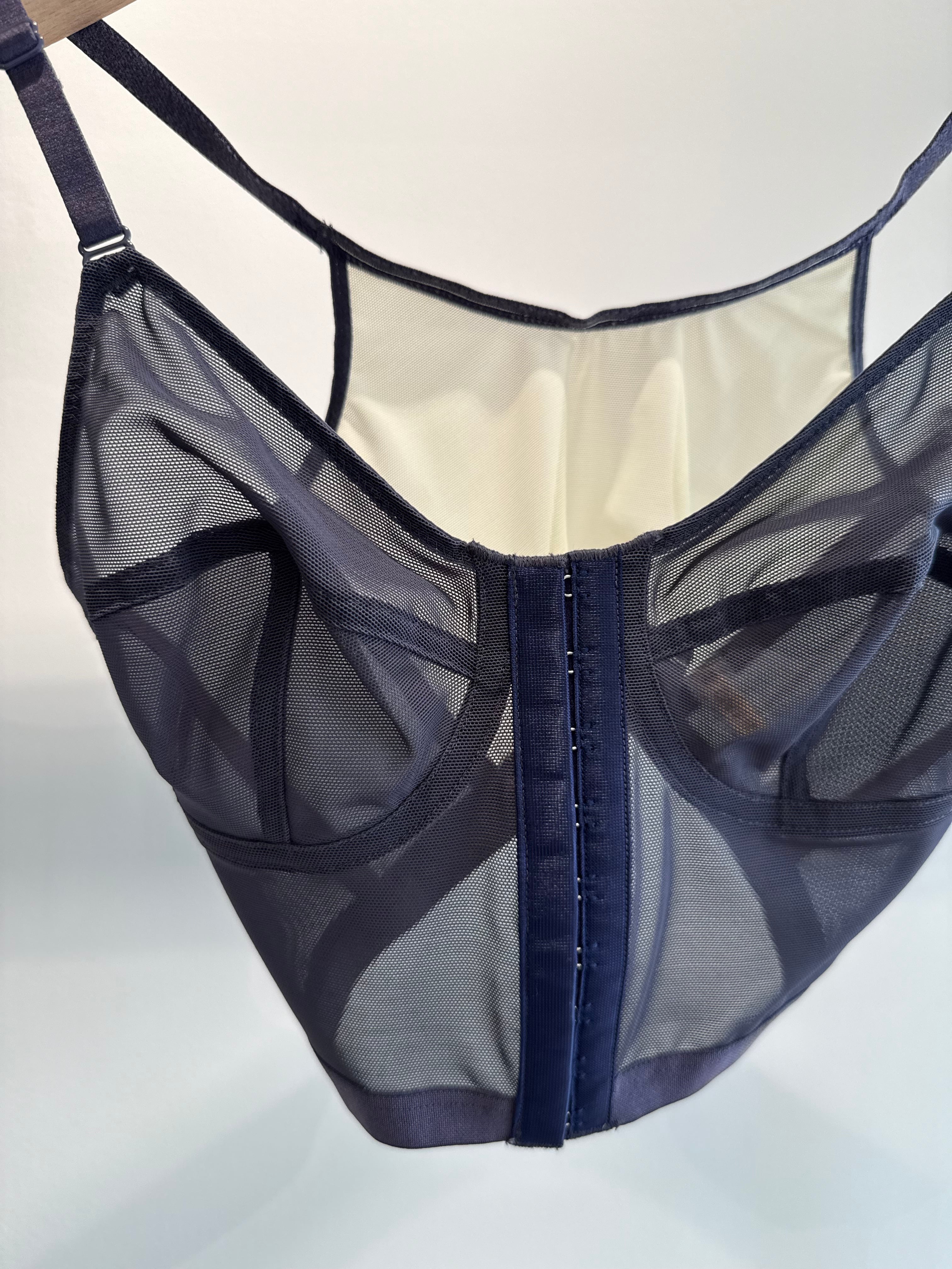 OVERNEATH/Bustier036N ネットビスチェ NAVY×LEMON | stoa｜アパレル