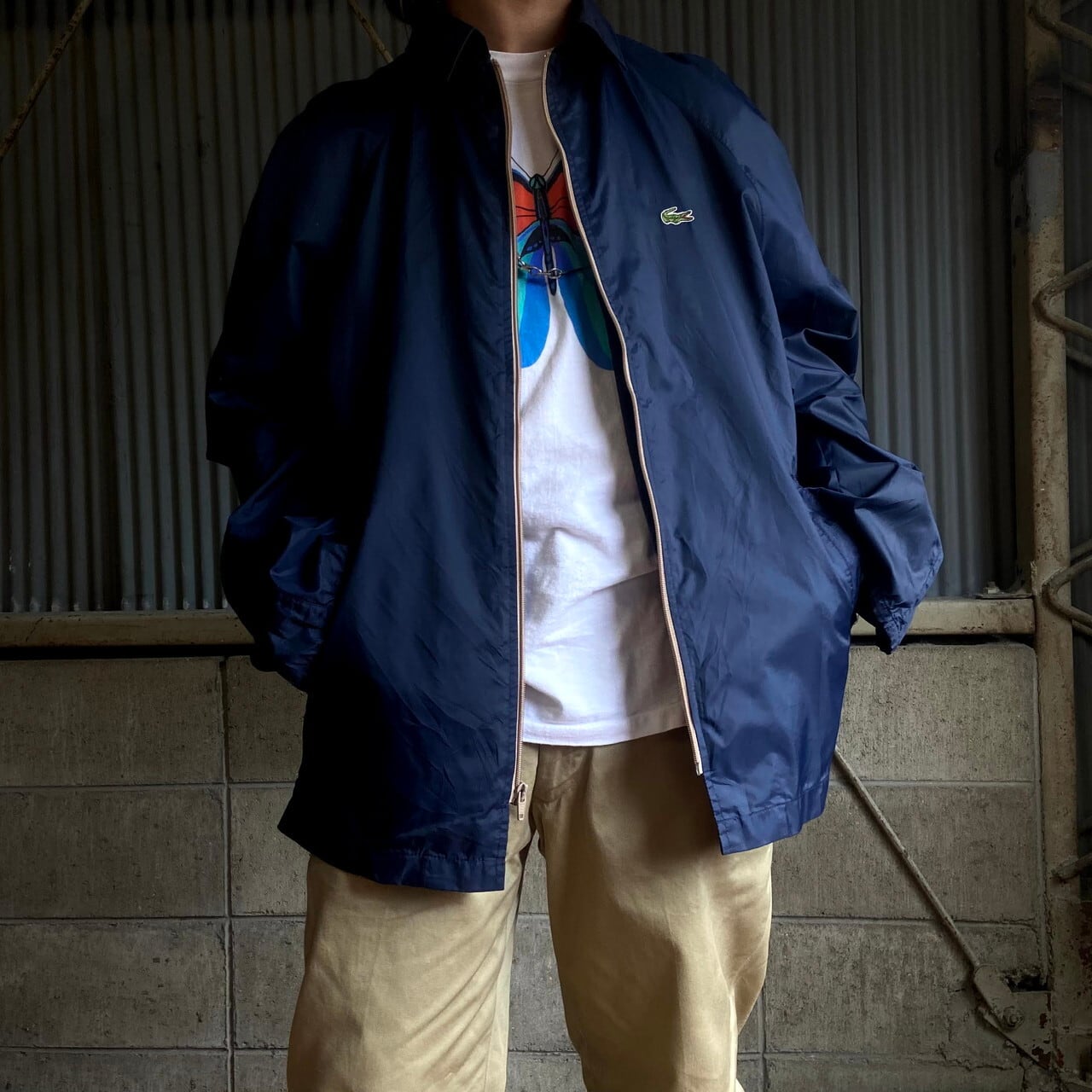 70〜80年代 IZOD LACOSTE アイゾッドラコステ スポーツジャケット 