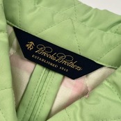 Brooks Brothers ブルックスブラザーズ 裏チェック 中綿 キルティング ジャケット 2/ミントグリーン レディース