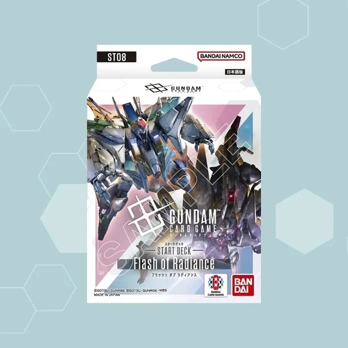 【新品未開封】ガンダムカードゲーム スタートデッキ Flash of Radiance [ST08] Gundam Card Game GCG