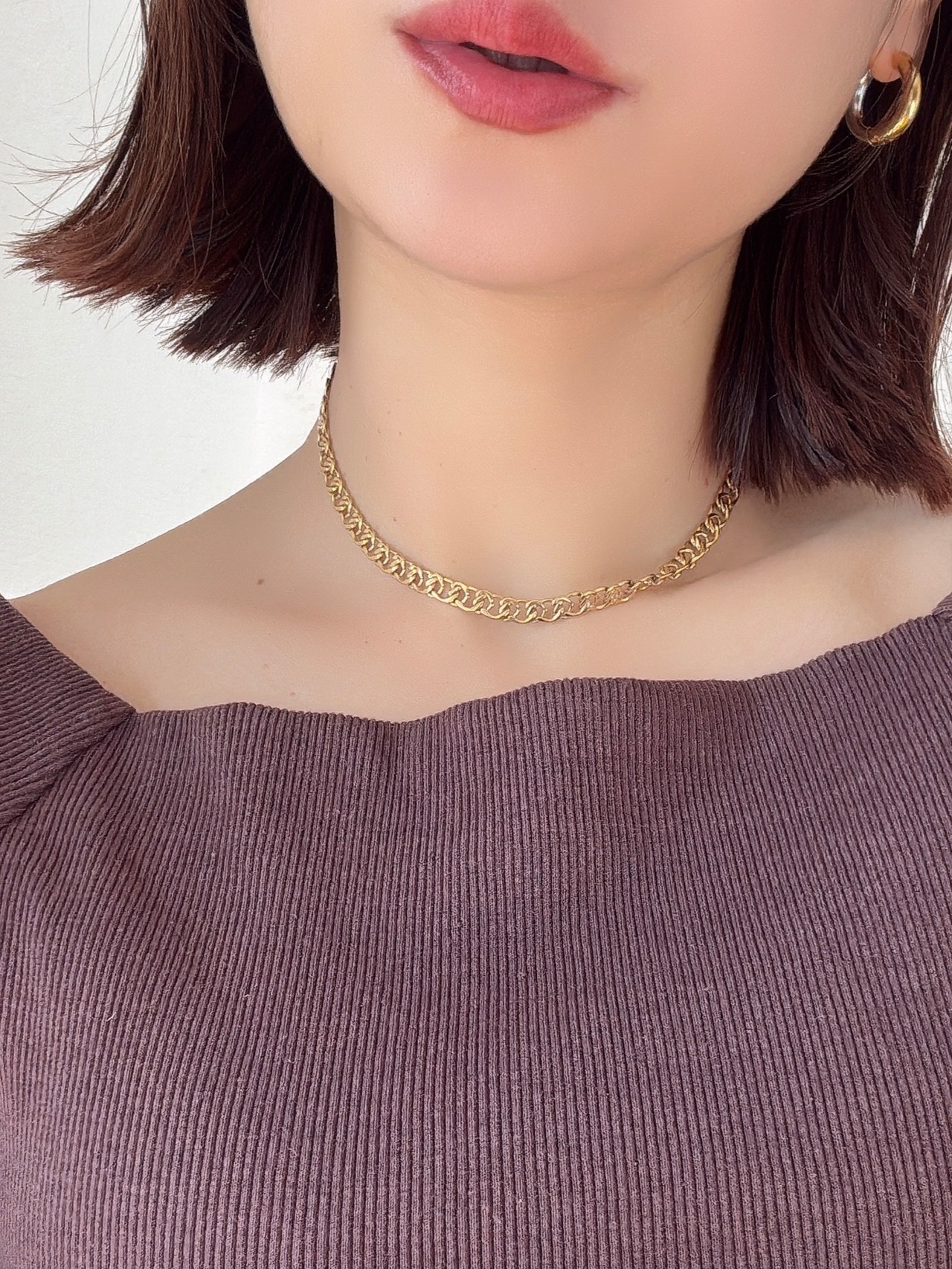 チェーンチョーカーネックレス
