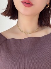 チェーンチョーカーネックレス