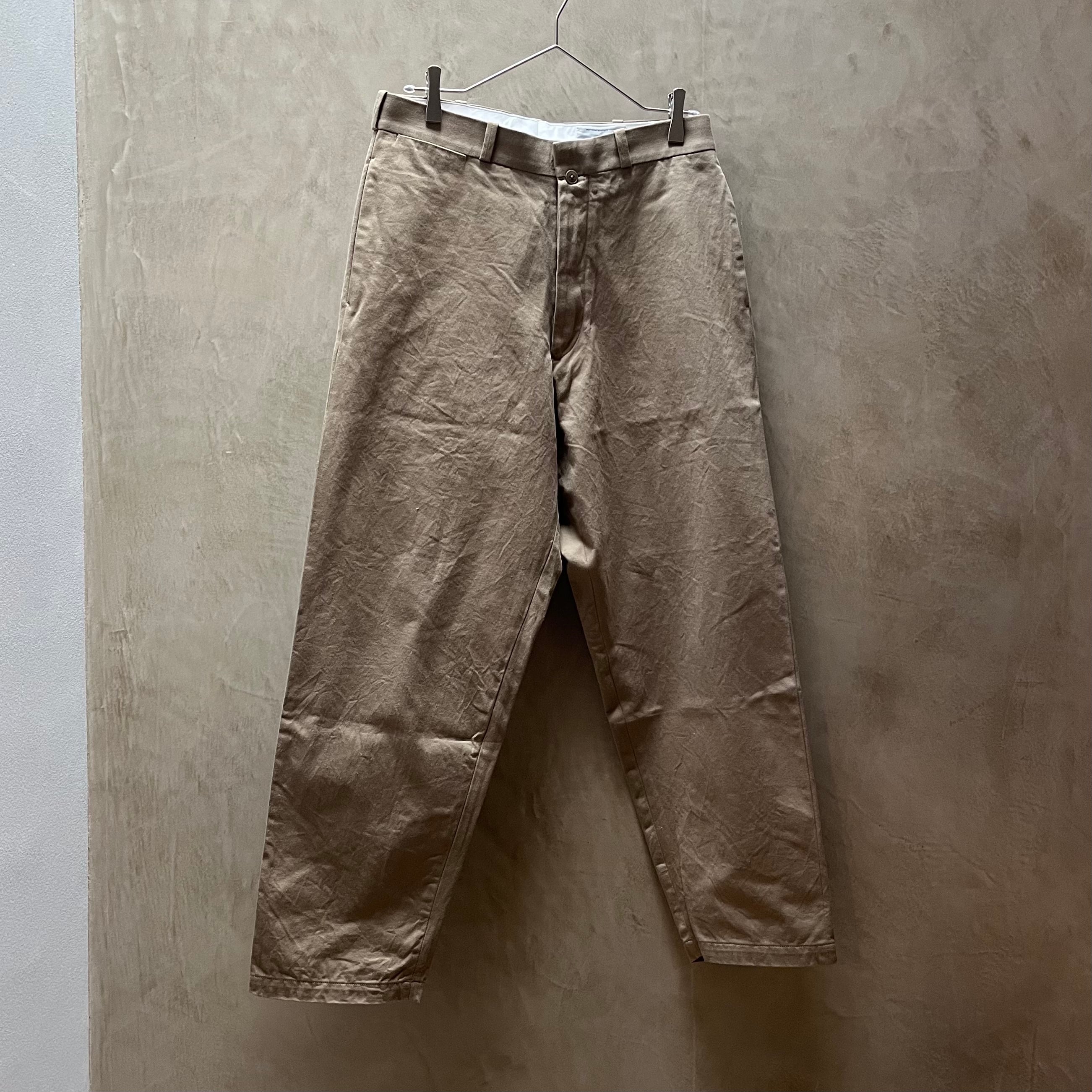 YAECA/ヤエカ Men's CHINO PANTS WIDE TAPERED /メンズ YAECA/ヤエカ Men's CHINO PANTS WIDE TAPERED /メンズ