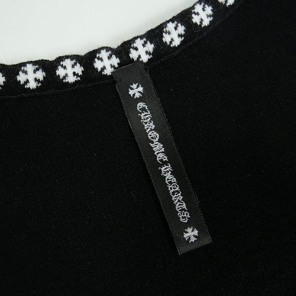 Size【S】 CHROME HEARTS クロム・ハーツ CH PLUS RIB TANK BLACK