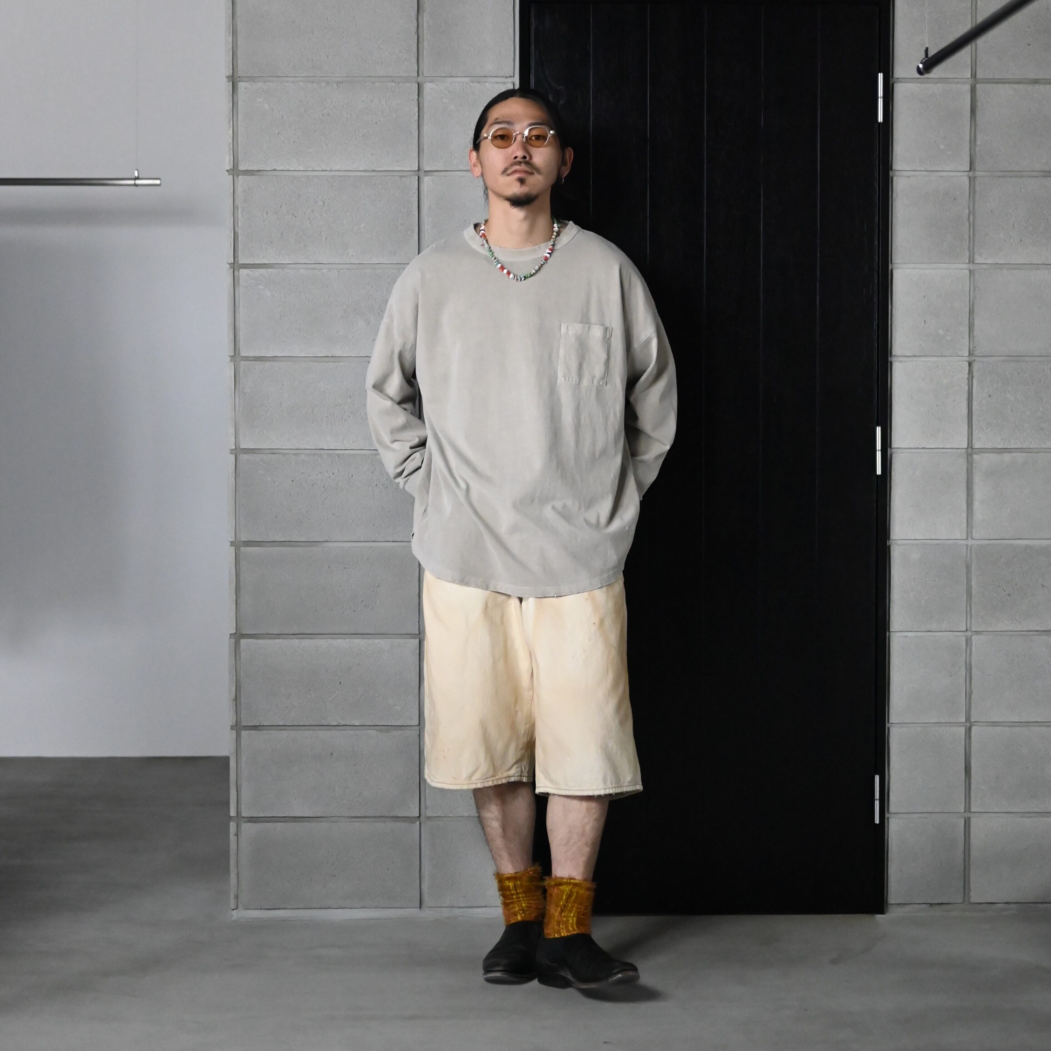 ANACHRONORM(アナクロノーム)フレンチリネン加工ジャケットとフロント