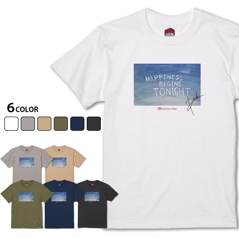 【HAPPINESS】 ルカデザインTシャツ