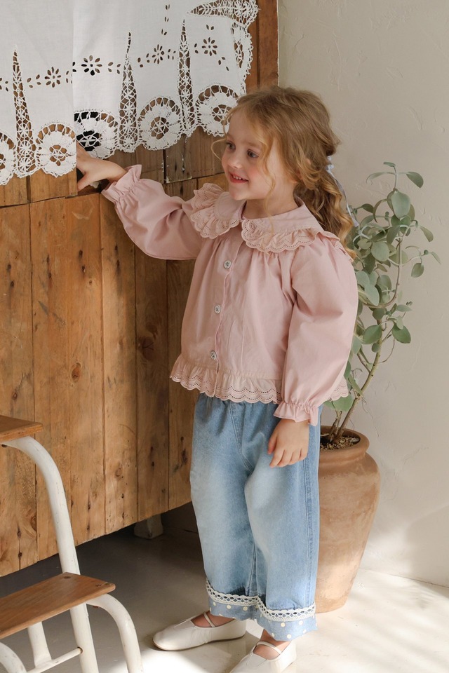 【1/31〆予約】<flo> Le mans denim pants