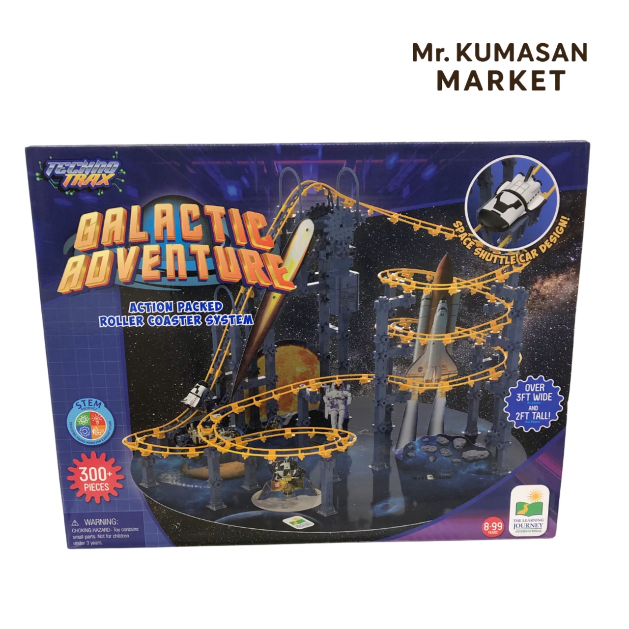 組み立てるジェットコースター