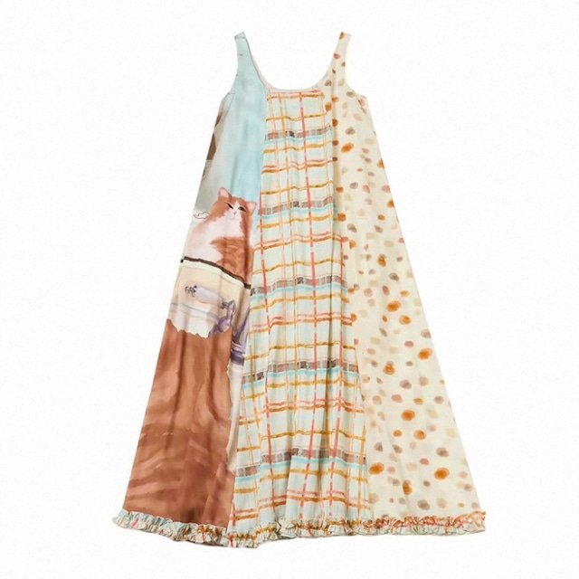 [OuttheBlue] Mimi's Bathroom sleeveless lace dress