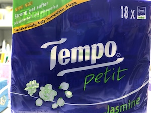 tempo 香港ティッシュ18個入り