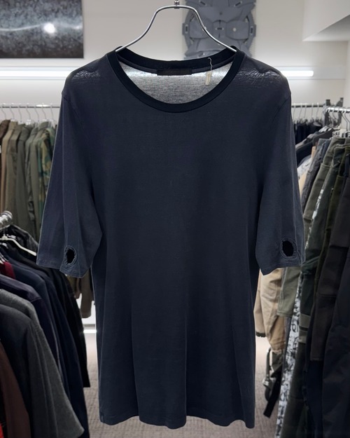 SS2005 HELMUT LANG CUT OUT T-SHIRT