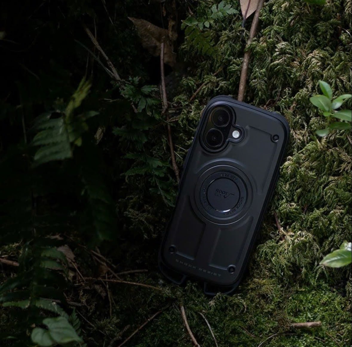 ROOT CO. [iPhone 16e/17e兼用]GRAVITY Shock Resist Case Rugged